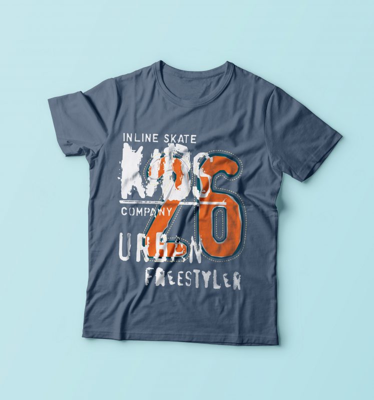 kids skateboard tshirt