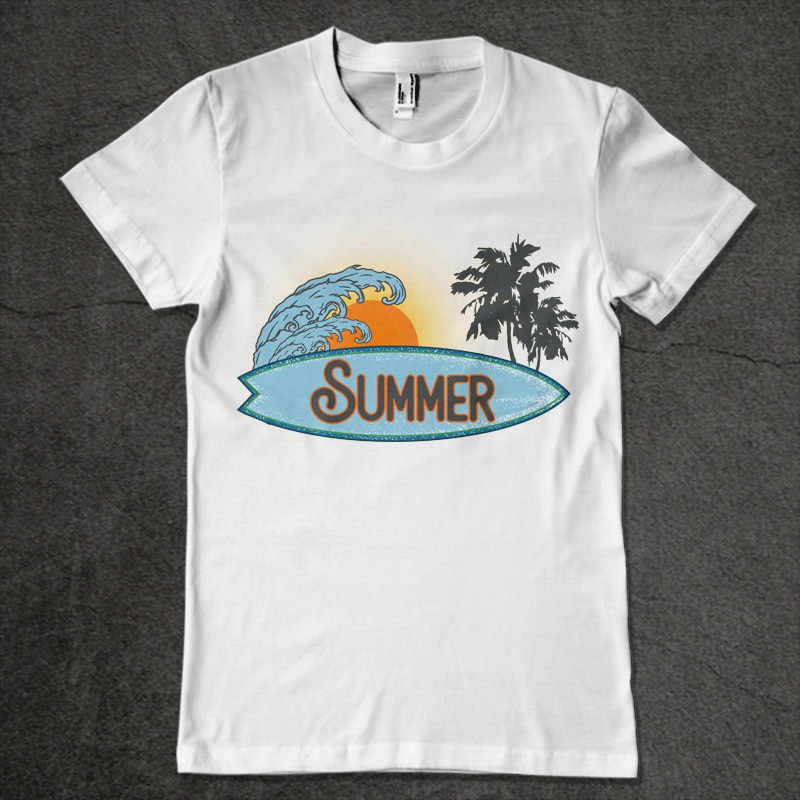 surf t shirt designs for sale