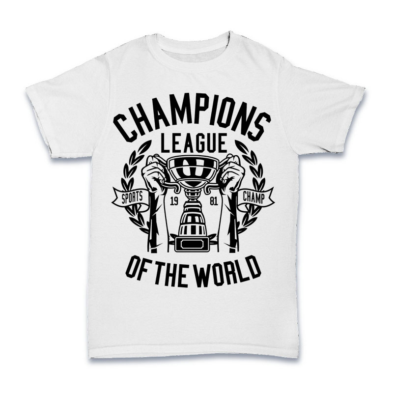 Champions League Tshirt Design - Buy t-shirt designs