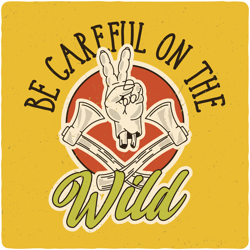 be wild t shirt