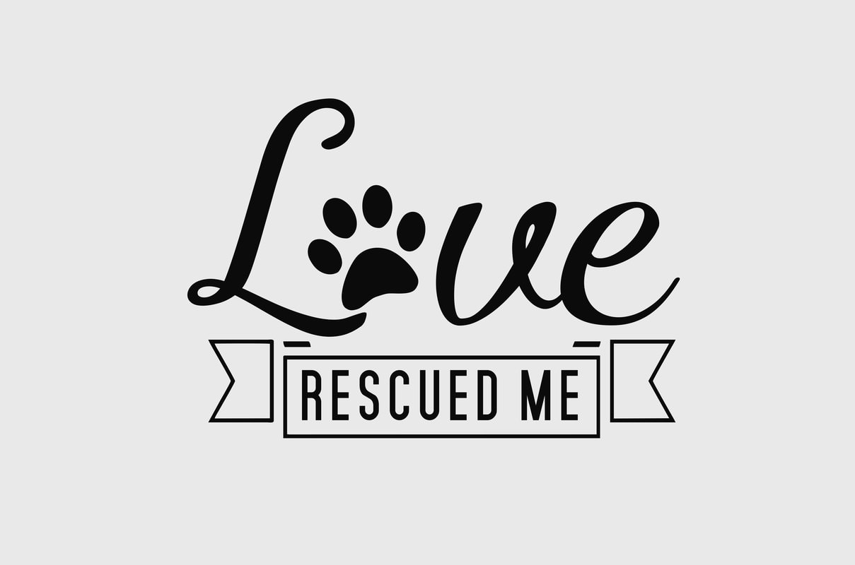 Love Rescued Me Dog Design Buy tshirt designs