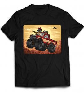 Chicken Hunter t shirt design for sale - Buy t-shirt designs