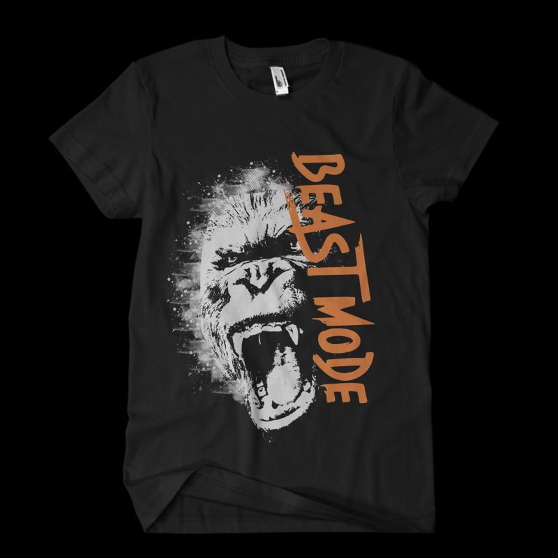 beast Vector t-shirt design tshirt-factory.com