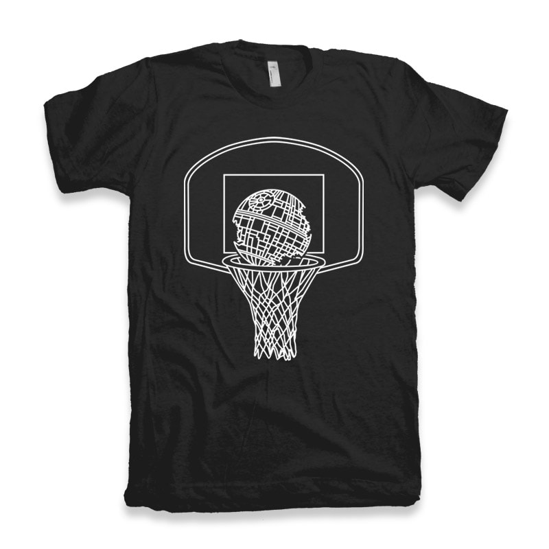 Death Basketball vector t shirt design for download - Buy t-shirt designs