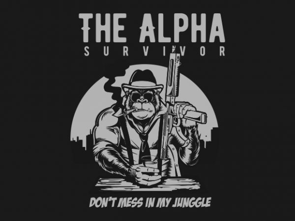 Alpha survivor buy t shirt design