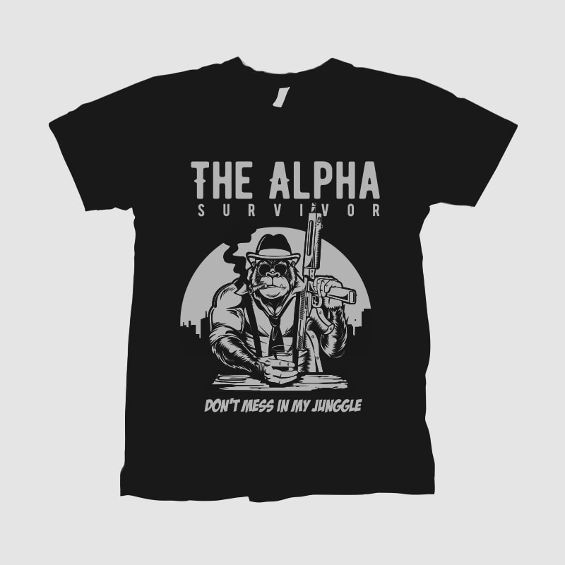 Alpha Survivor buy t shirt design