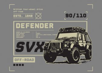 Defender t shirt design png