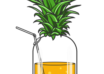 tropical juice buy t shirt design artwork