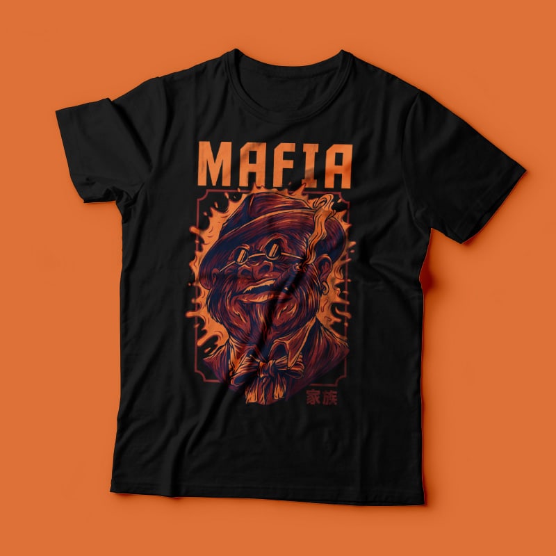 Mafia Remastered T-Shirt Design t shirt design graphic