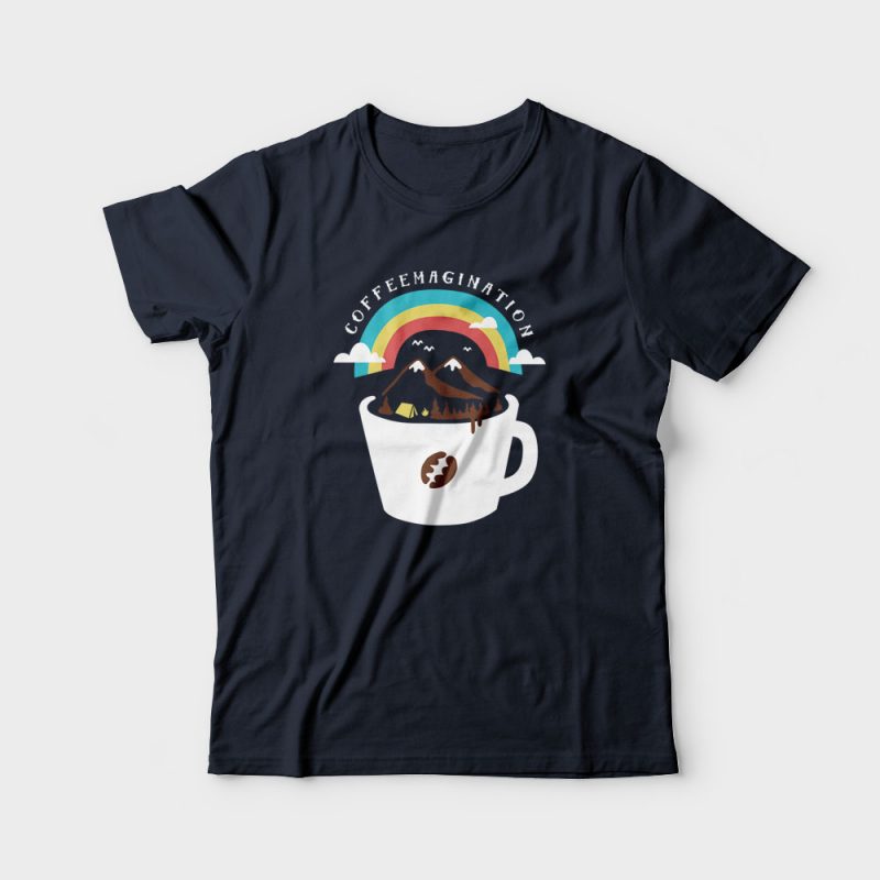 Coffeemagination buy tshirt design