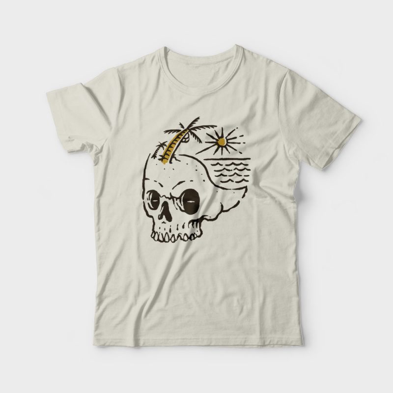 t-shirt vector Skull Island buy t shirt design artwork