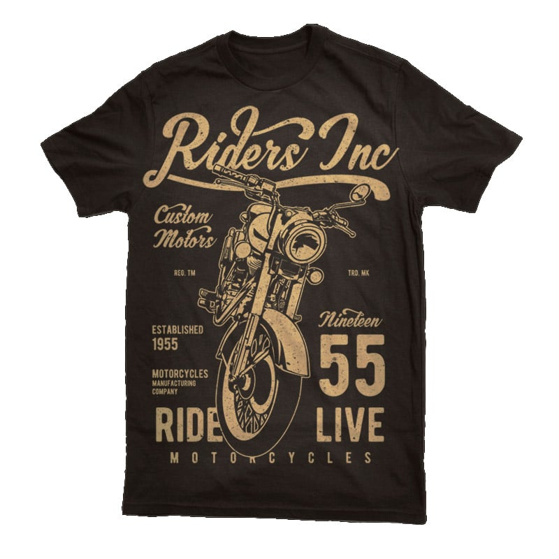 Riders Vector t-shirt design - Buy t-shirt designs