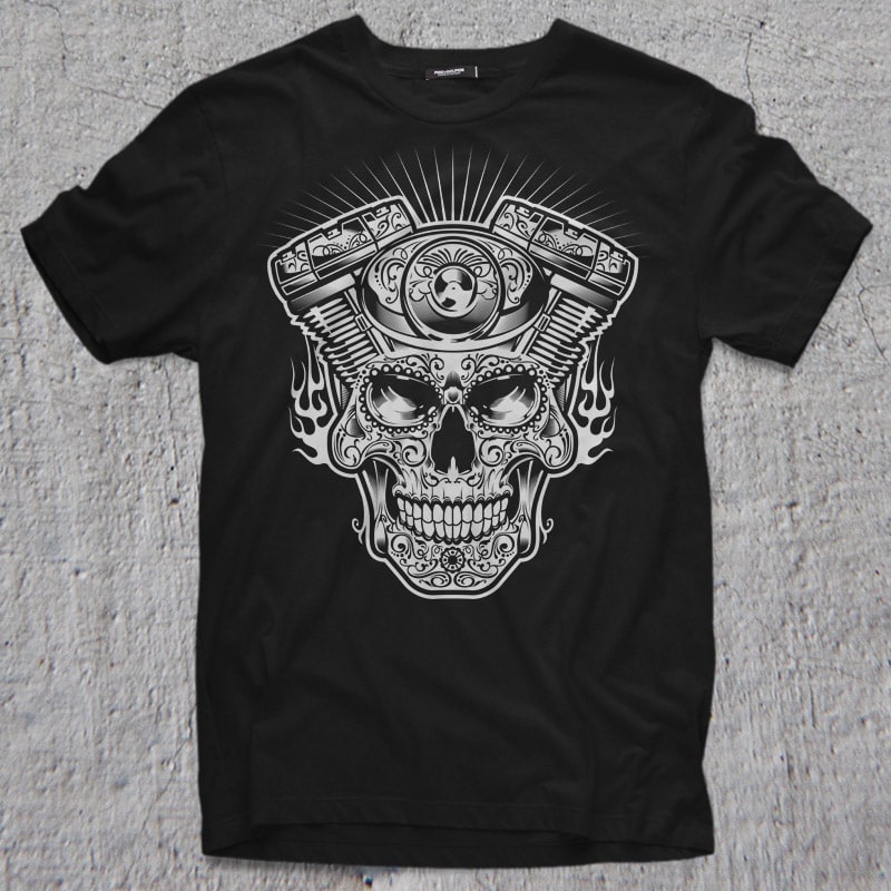 MACHINE HEAD vector t shirt design