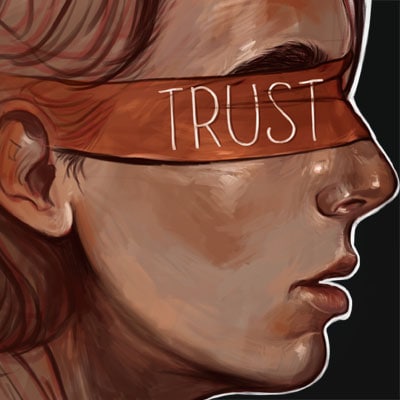 Trust t-shirt design png