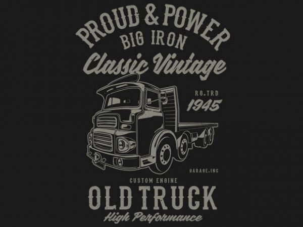 truck shirt designs