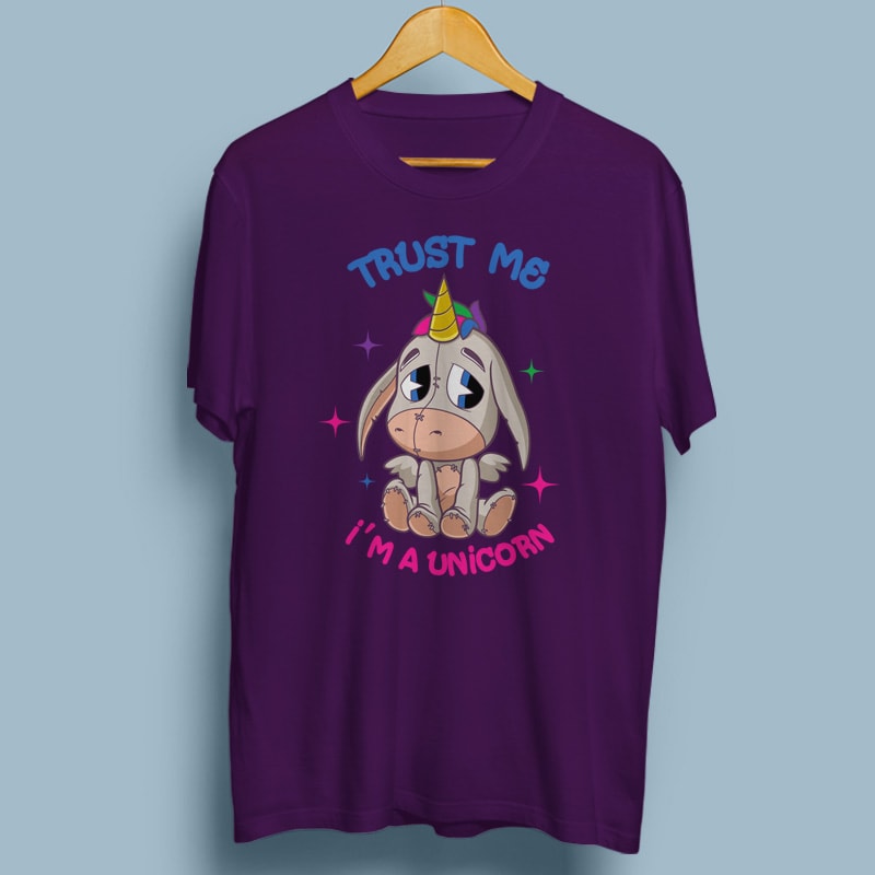 UNICORN t shirt designs for printify