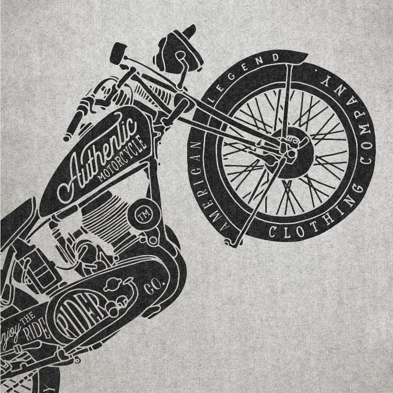 Classic Bike t shirt designs for printful