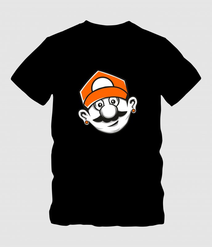 Young Man wearing a Hat Gentleman Barber t shirt design png