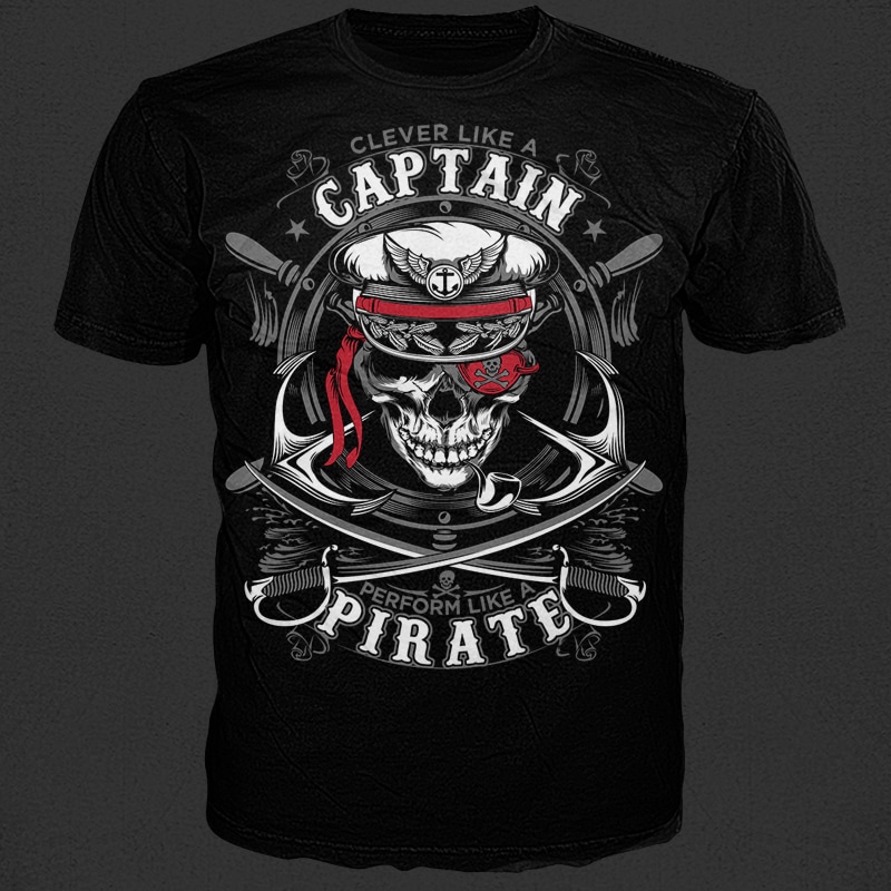 Pirate T-shirt Designs