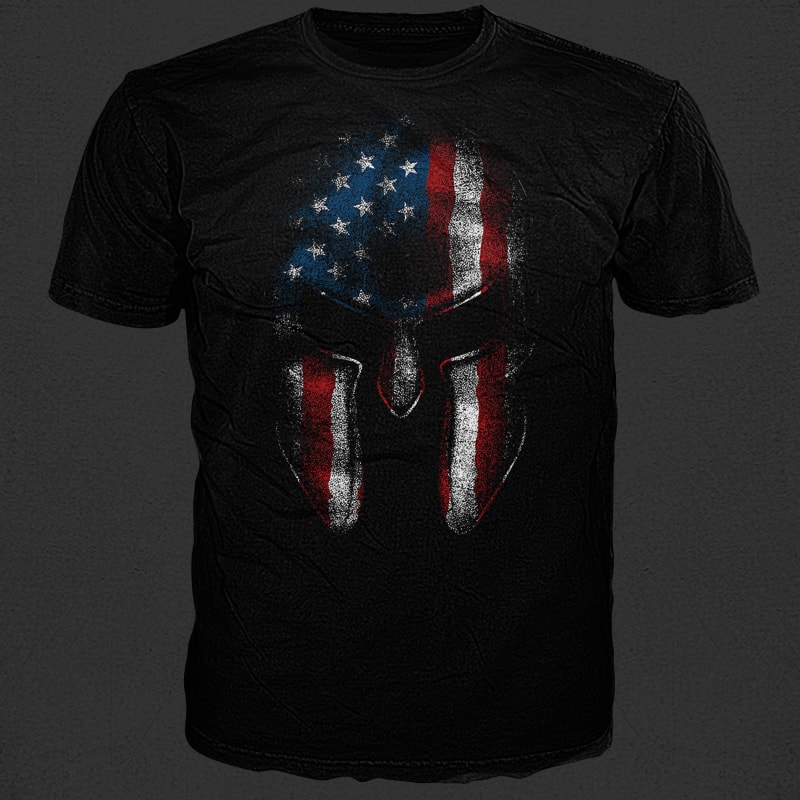Spartan Warrior t shirt design to buy - Buy t-shirt designs