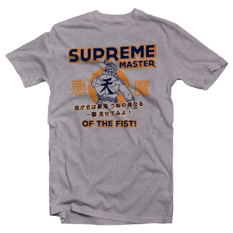 Supreme design t shirt print social media blog Vector Image
