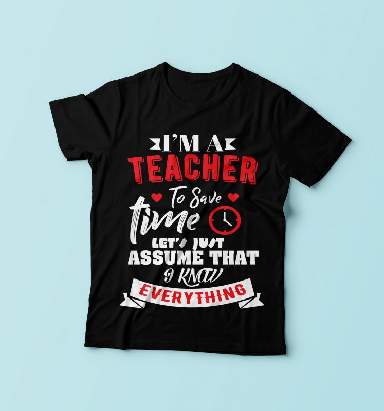 t shirt design for teachers