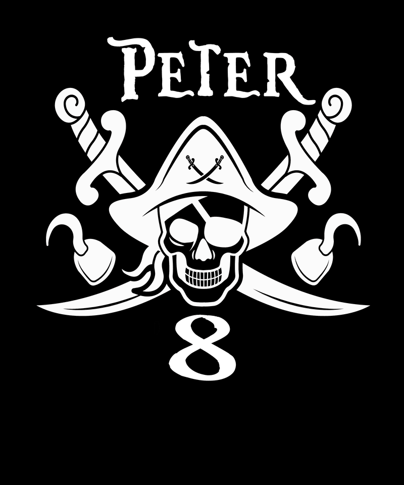 Birthday Pirate SVG Pirate Party Shirt, Decoration Design