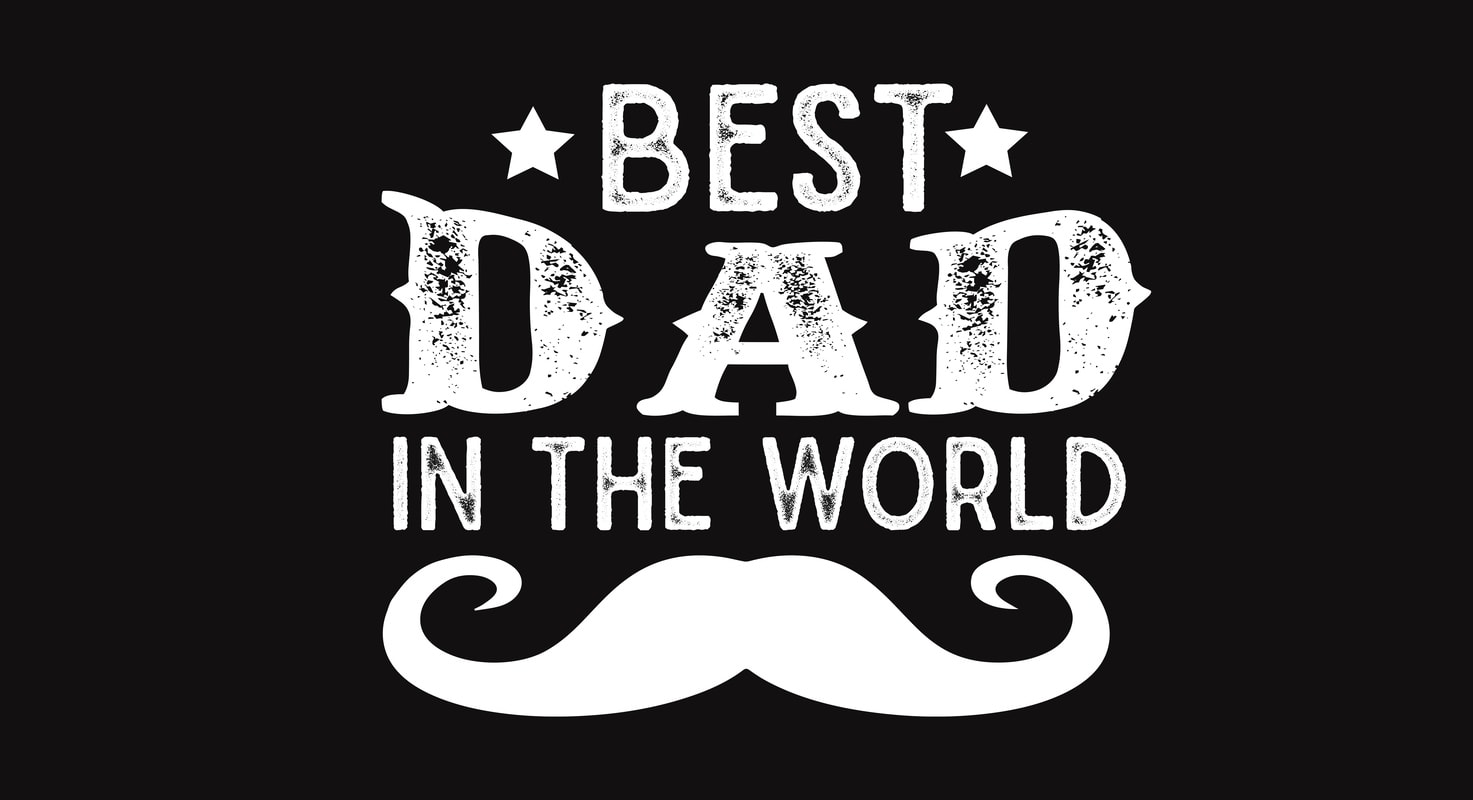 Best Dad In The World Vector T shirt Design Template Buy T shirt Designs