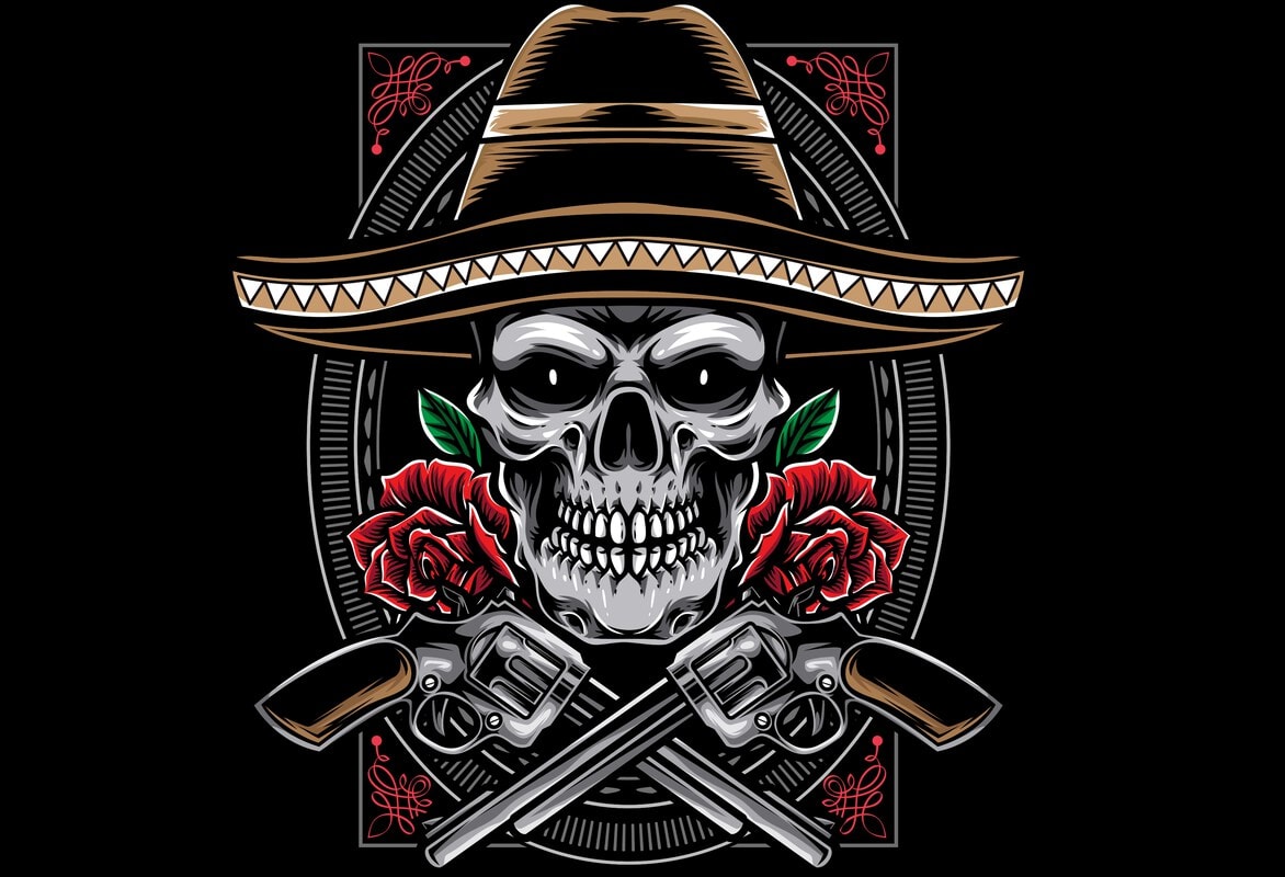 Cavaleras Mexicano t shirt design for purchase - Buy t-shirt designs