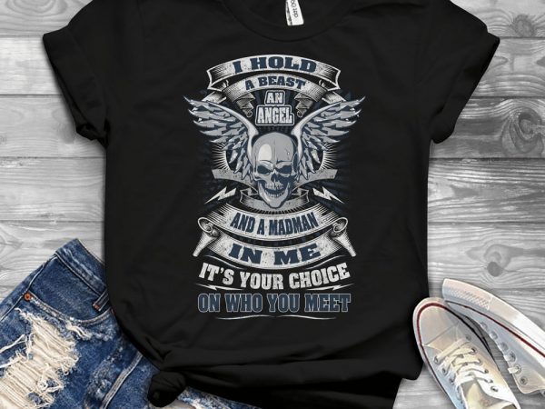 Funny Cool Skull Quote – U584 t-shirt design png - Buy t-shirt designs