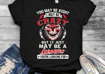 Funny Cool Skull Quote – 1614 vector t shirt design for download