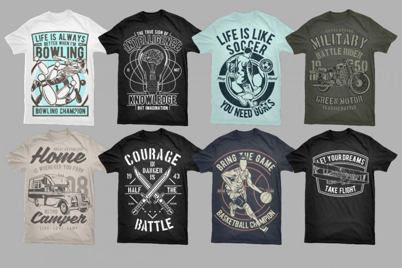 500 Tshirt Designs BUNDLE - Buy t-shirt designs