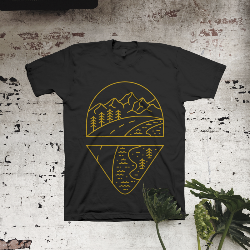 Road to Adventure commercial use t shirt designs