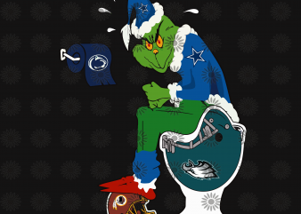 NFL Grinch Dallas Cowboys SVG, Grinch svg, NFL SVG Design, Cowboys