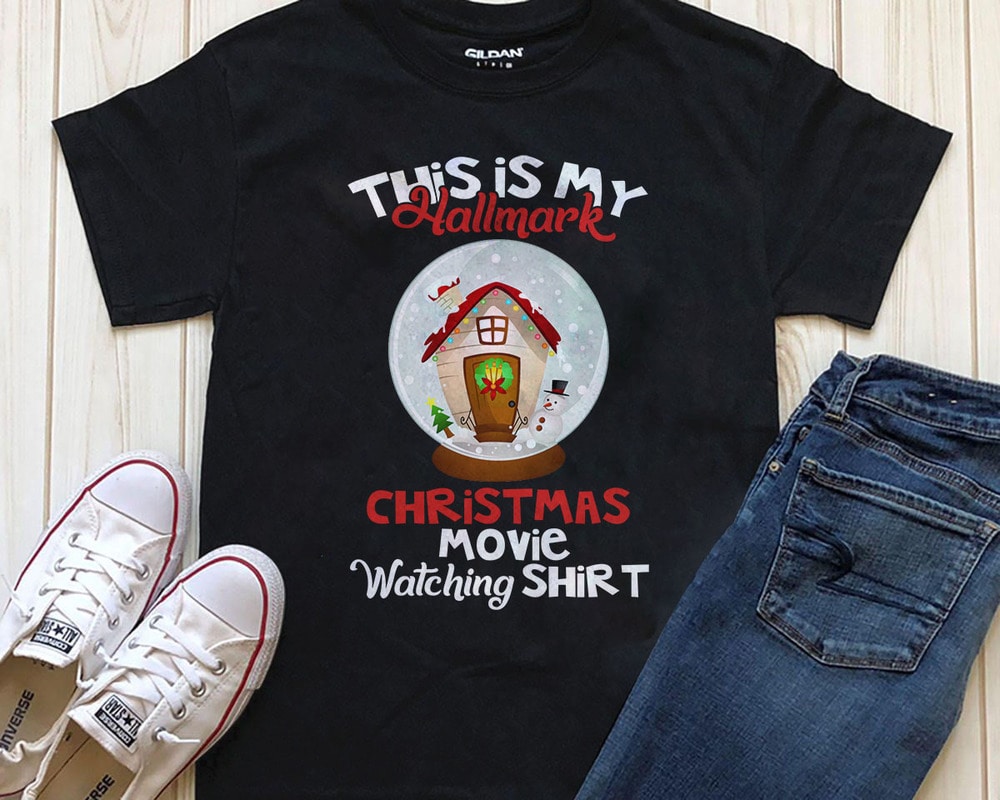 This is my Hallmark Christmas movie watching shirt PSD PNG files for ...