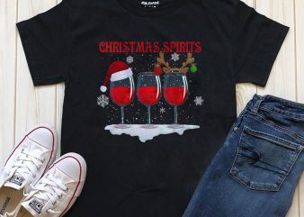 Christmas Spirits PNG t-shirt design