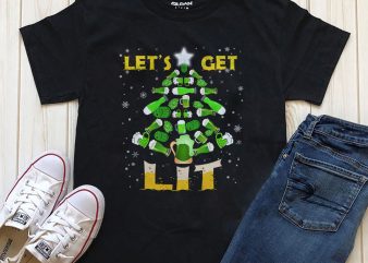 Let’s get lit t-shirt design graphic