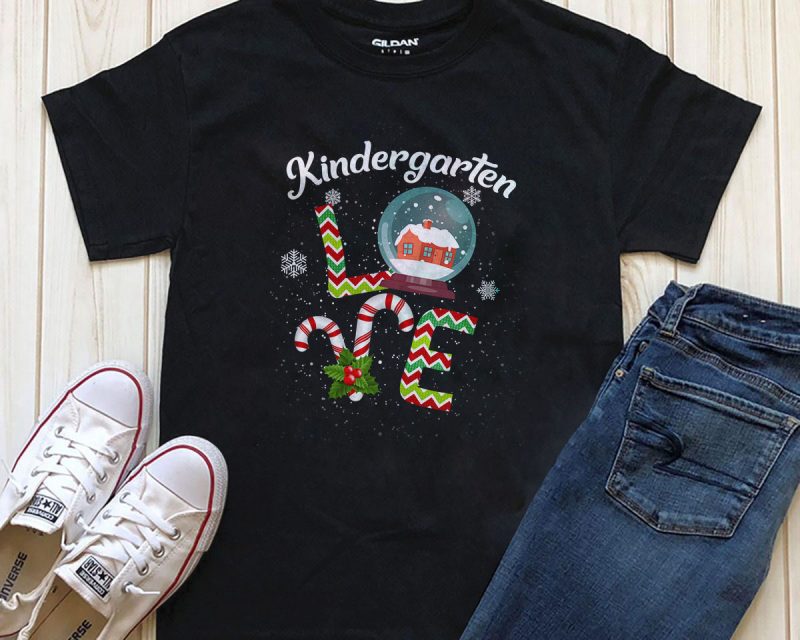 Kindergarten Christmas Png T-shirt designs template buy t shirt design