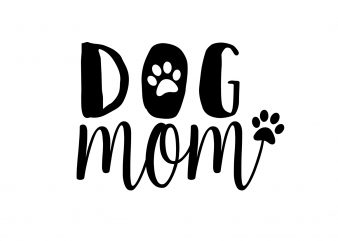 Dog Mom Dog T-Shirt Design - Buy t-shirt designs