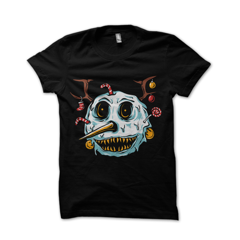 snowman terror t shirt designs for teespring