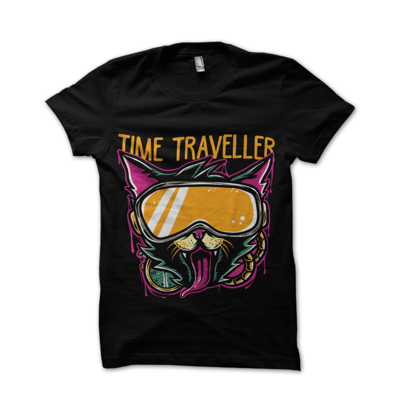 Time Traveller tshirt design for sale