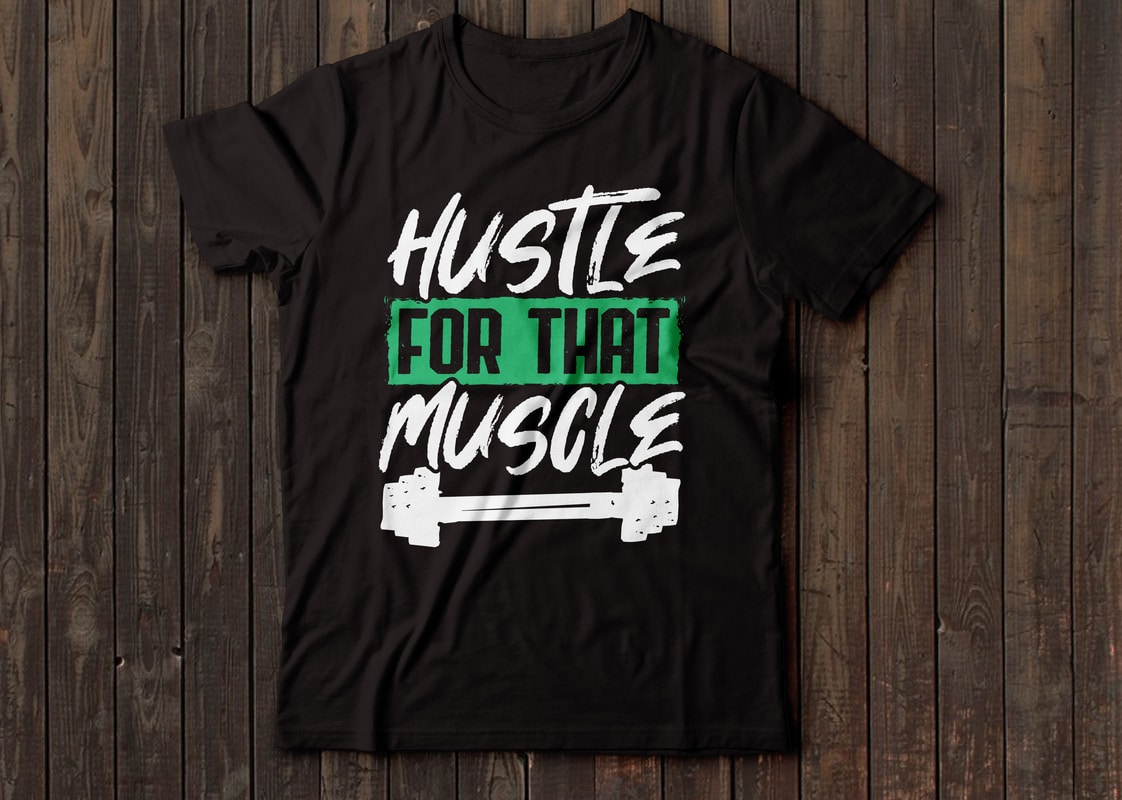 hustle and muscle shirt