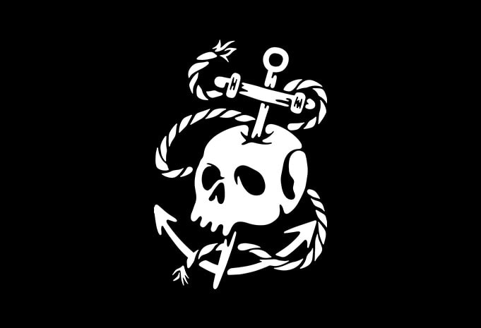 Death Anchor t shirt design for sale - Buy t-shirt designs