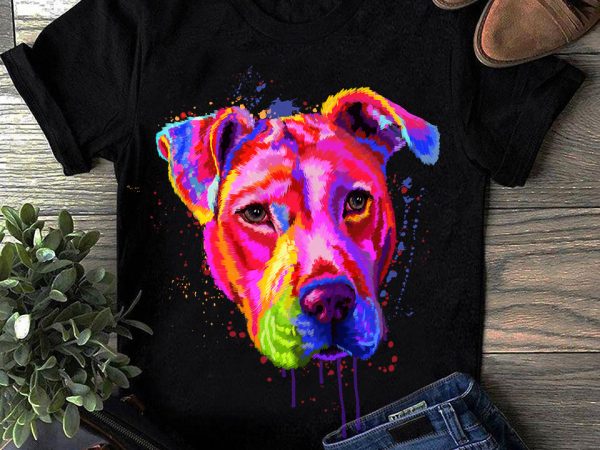 Pit Bull – Hand Dog – 19 t shirt design to buy - Buy t- shirt designs