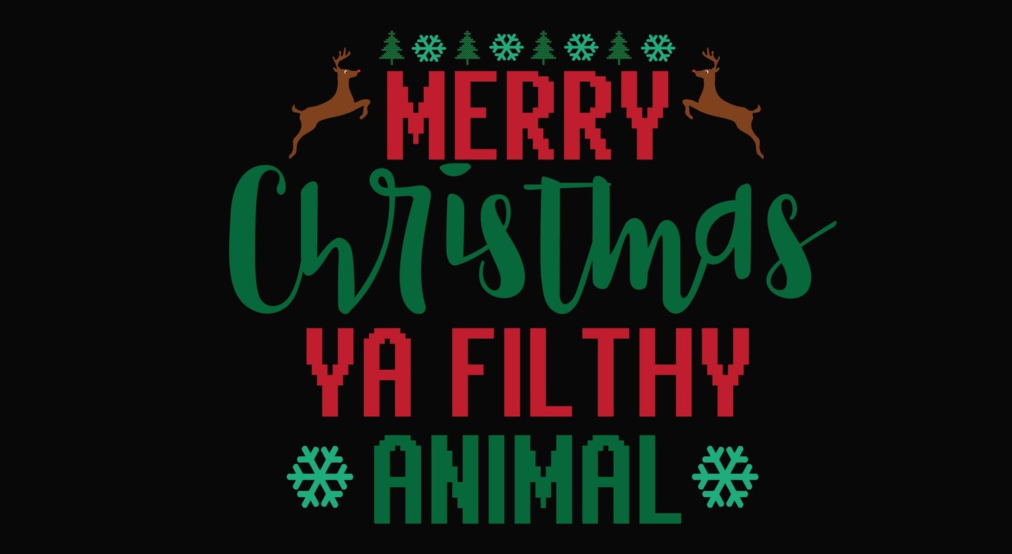 Merry Christmas Filthy Animal tshirt design for sale - Buy t-shirt designs