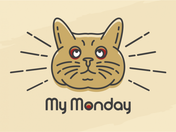 My monday vector t-shirt design