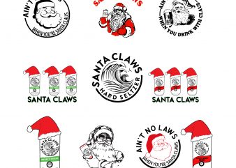 Download Santa Claws White Claw Svg Archives Buy T Shirt Designs PSD Mockup Templates