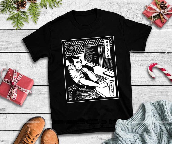 Programmer store samurai shirt