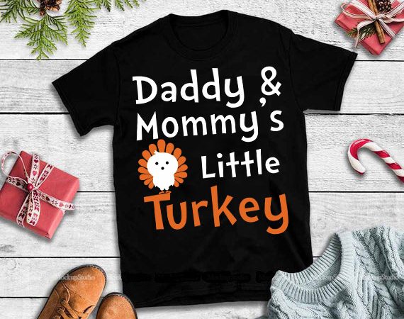 mommy and daddy's little turkey outfit