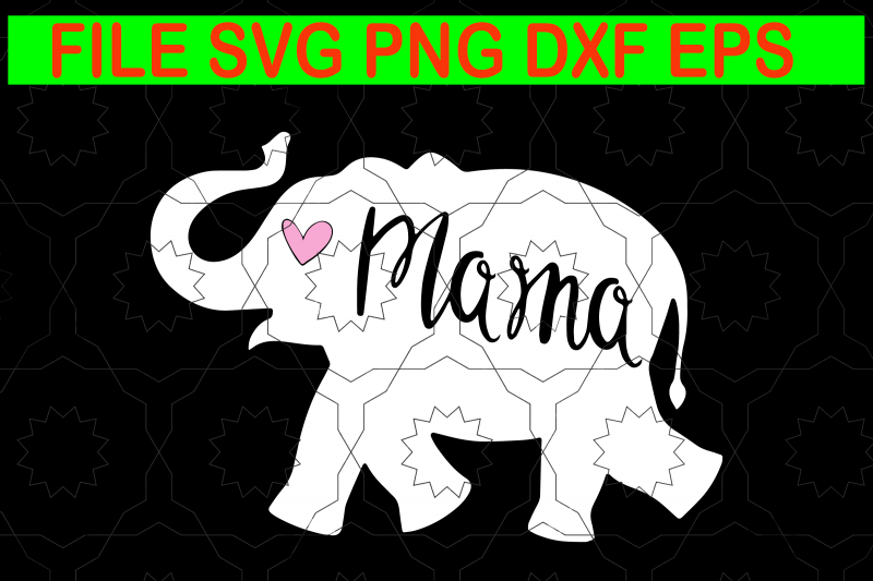 Download Elephants Mama Svg Elephants Mama T Shirt Design Png Buy T Shirt Designs